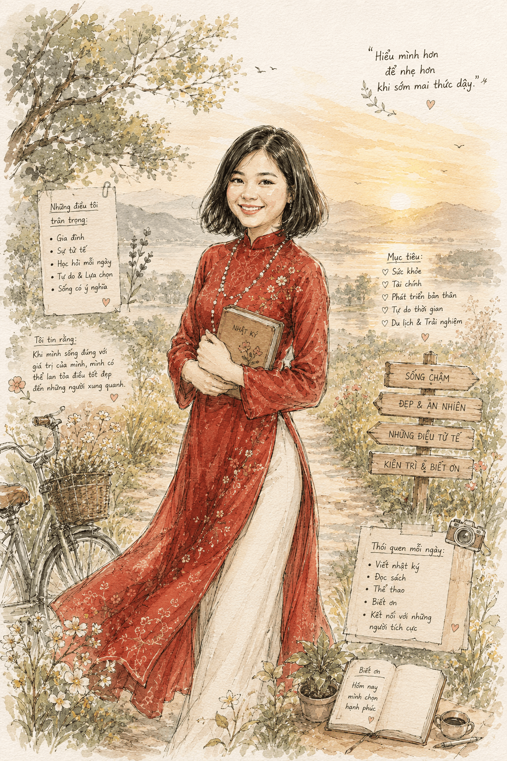 Cô Cúc - tác giả Sổ tay tuổi 30